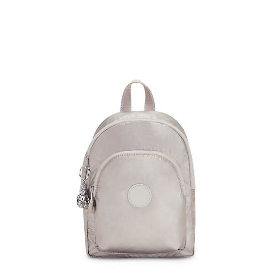 Kipling Curtis Compact Metallic Convertible Hátizsák Bézs | HU 1544FD